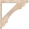 Ekena Millwork Olympic Arts & Crafts Smooth Outlooker, Douglas Fir, 5 1/2"W x 38"D x 38"H OUT06X38X38OLY03SDF - alternate 3